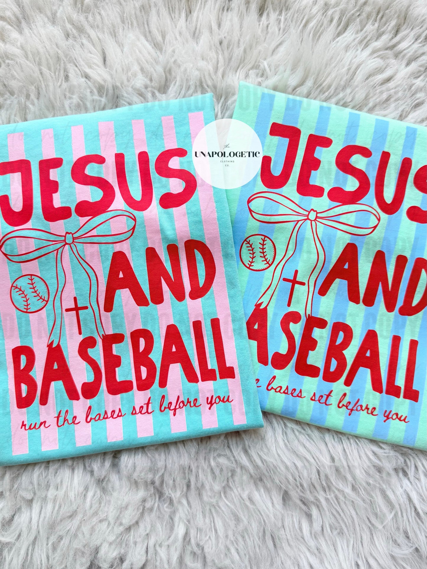 Baseball + Jesus Stripes - WS