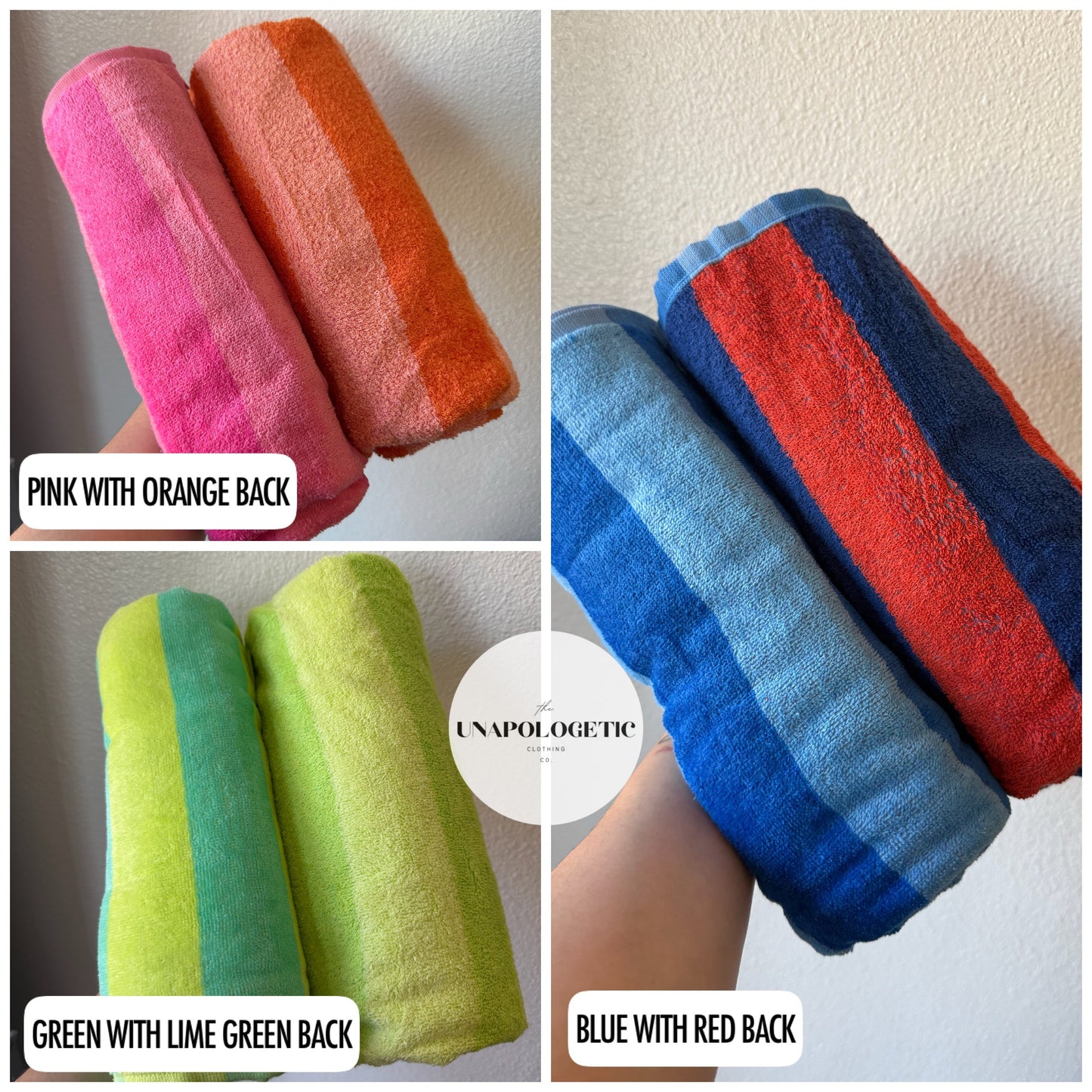 Custom Embroidered Beach Towels