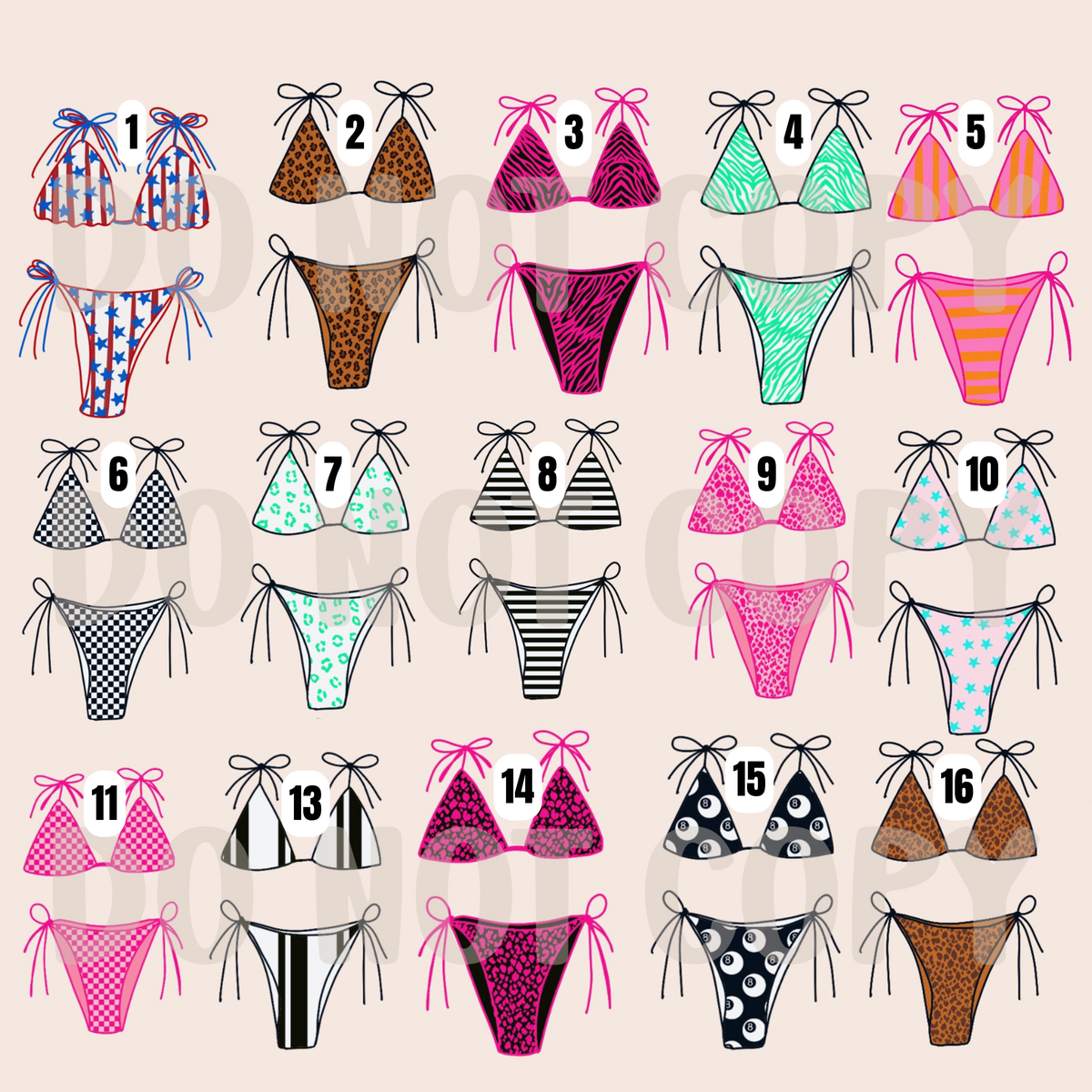 Summer Bikini Tees - WS