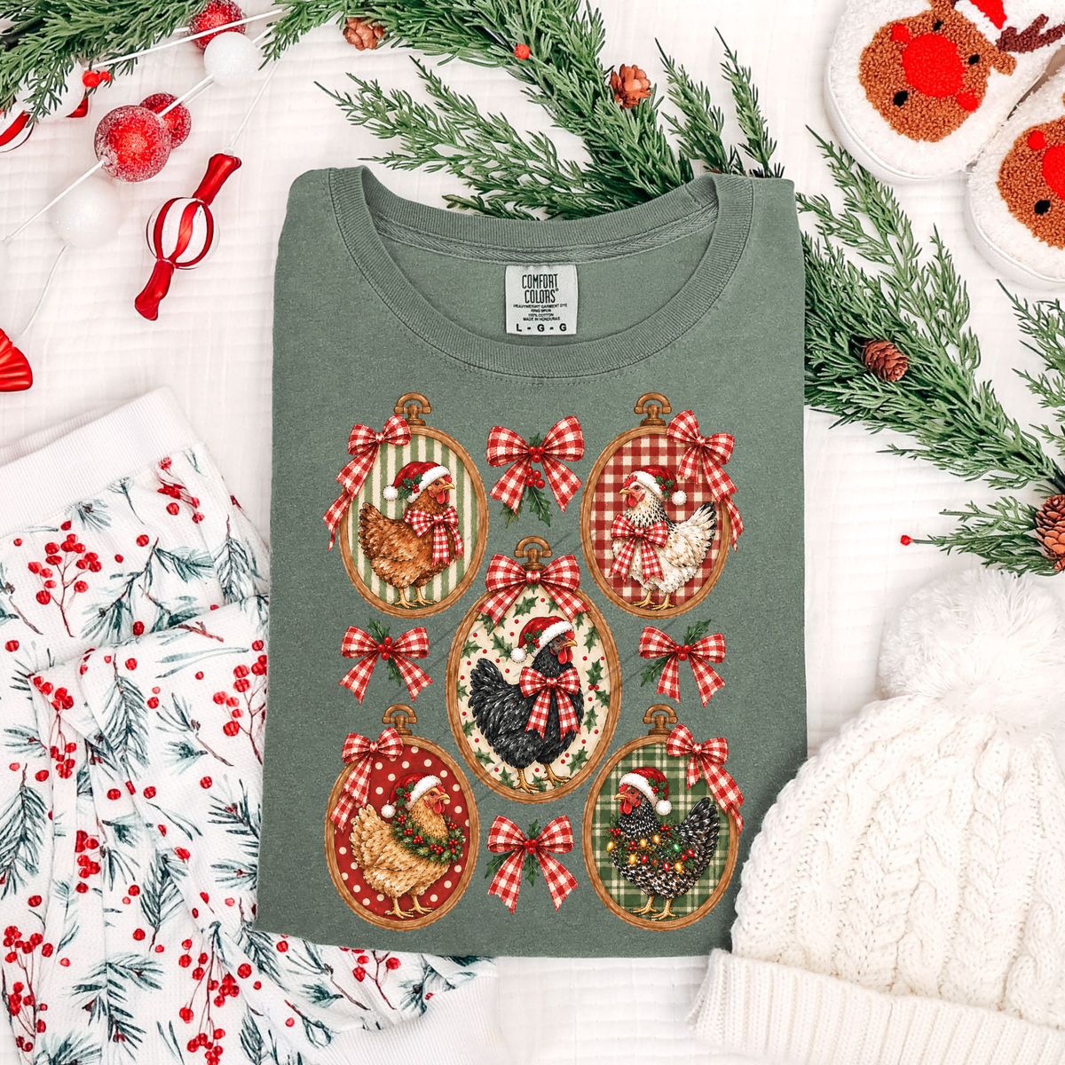 Deal #10 -FESTIVE CHICKEN FRAMES