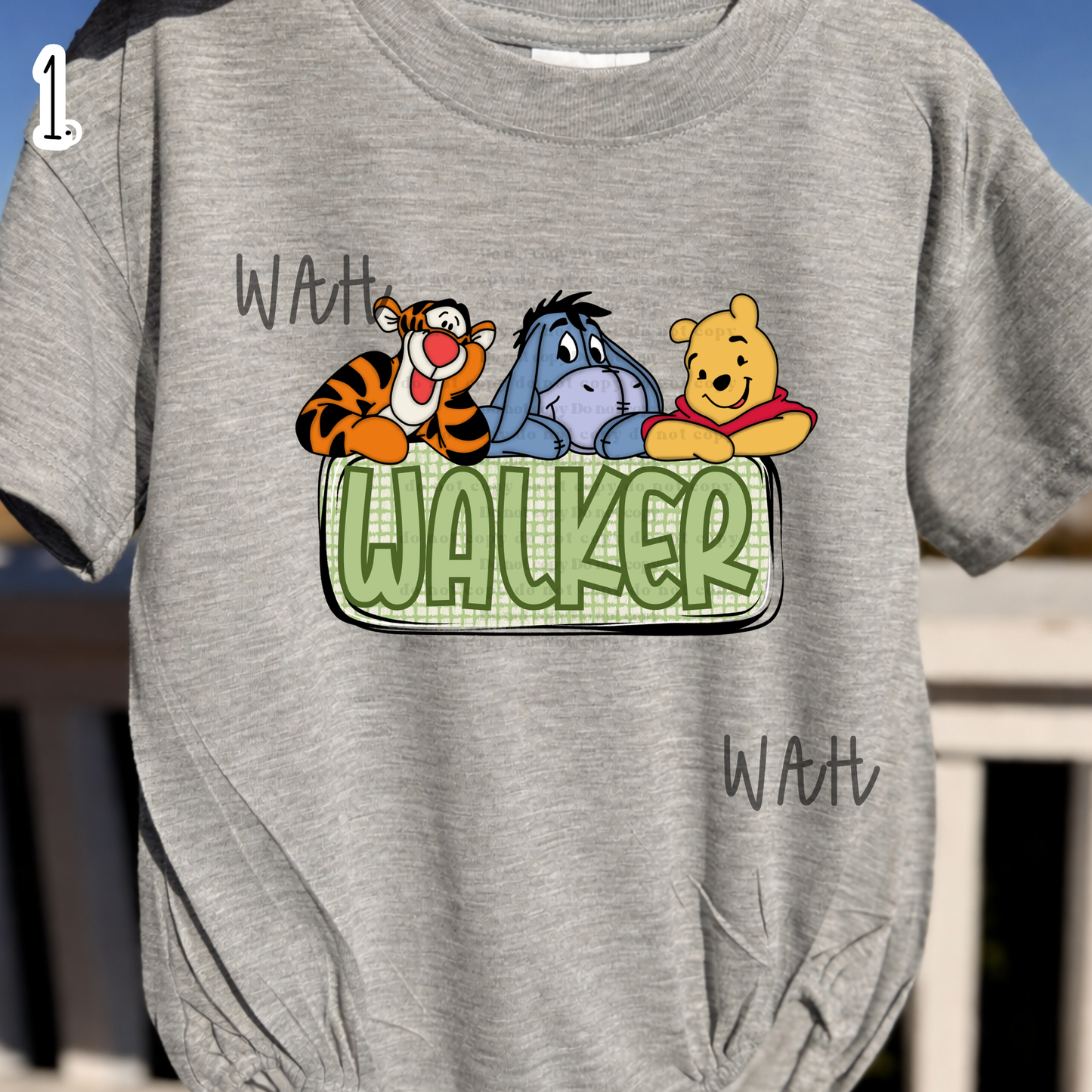 Pooh Name Plate #1