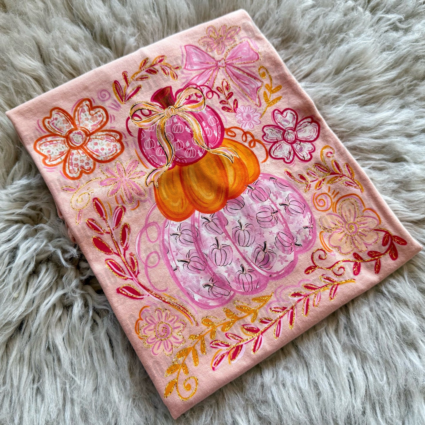 Stacked Colorful Pumpkins - WS