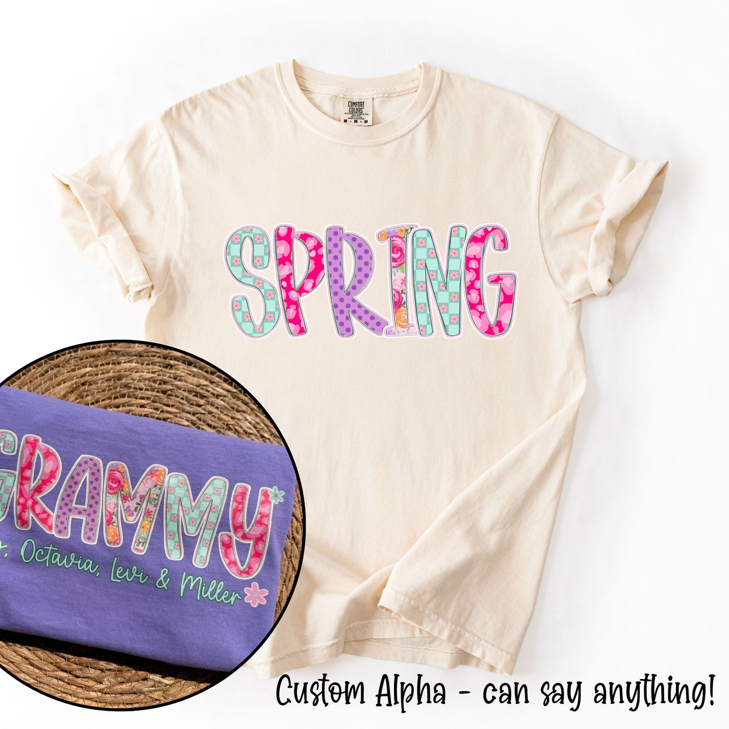 Spring Custom Alpha Tee