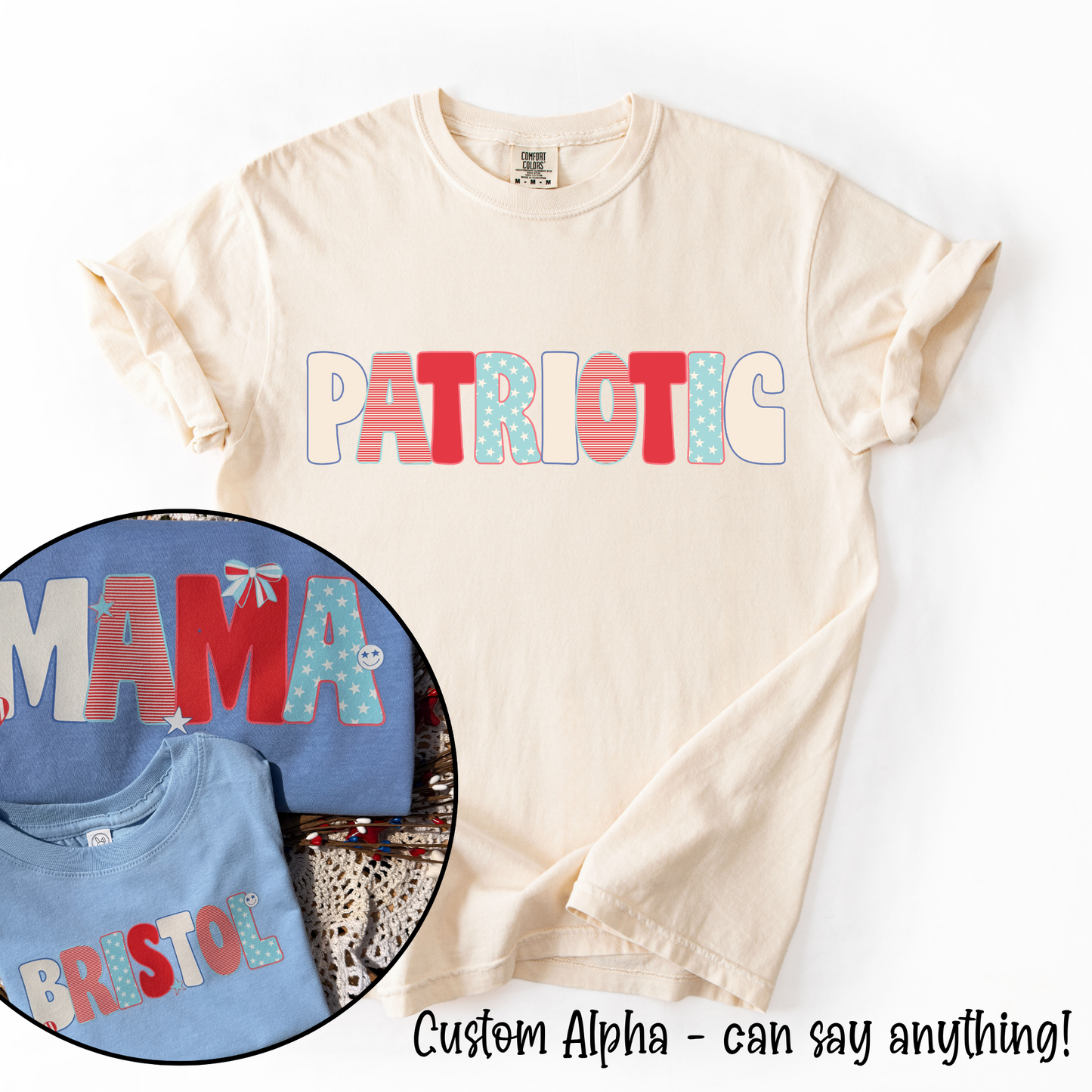 Patriotic Custom Alpha Tee