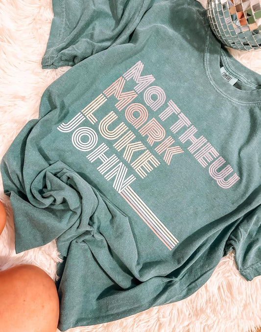 Matthew, Mark, Luke, John