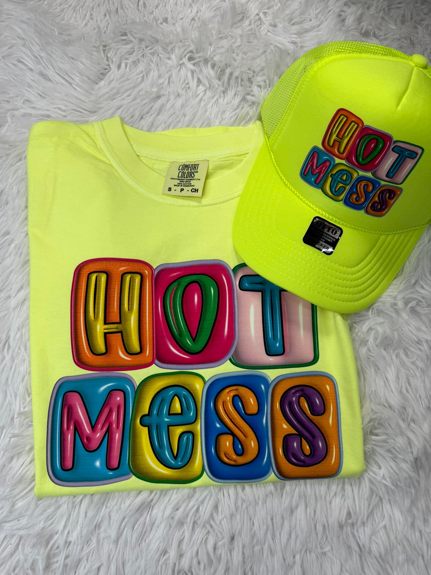 Hot Mess 3D Squares