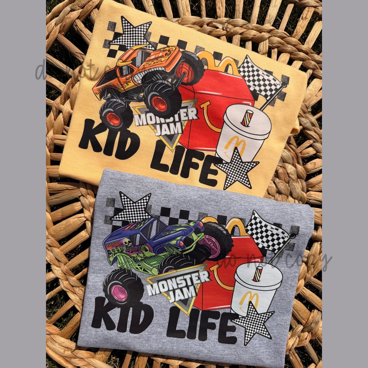 Kid life Monster Jam Shirts