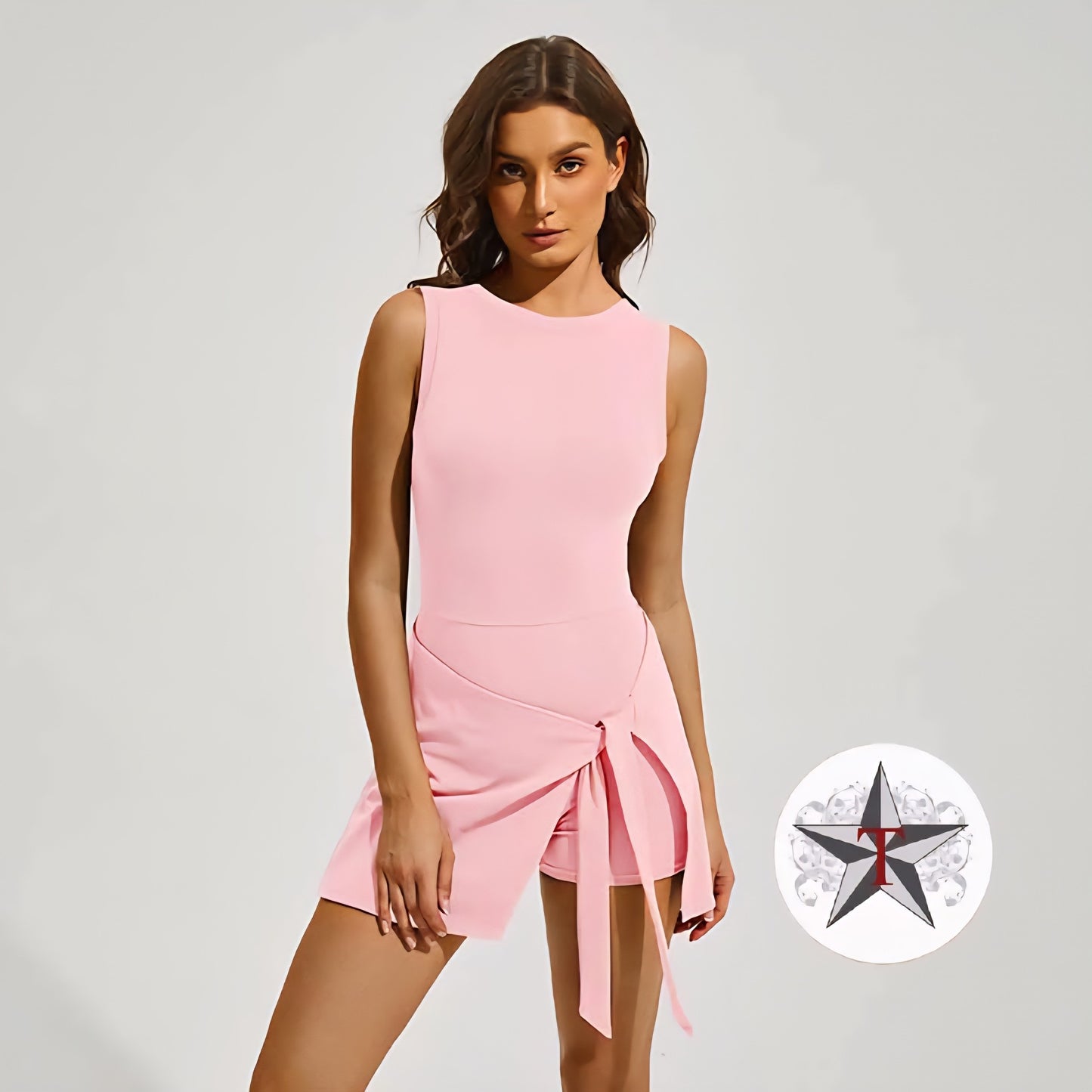 Active Tank Wrap Skort Set