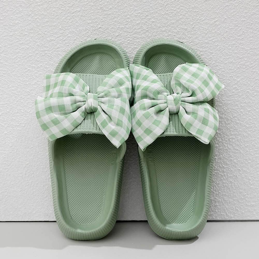 Gingham Check Sandals