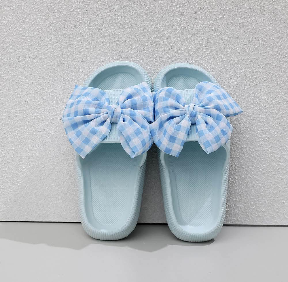 Gingham Check Sandals