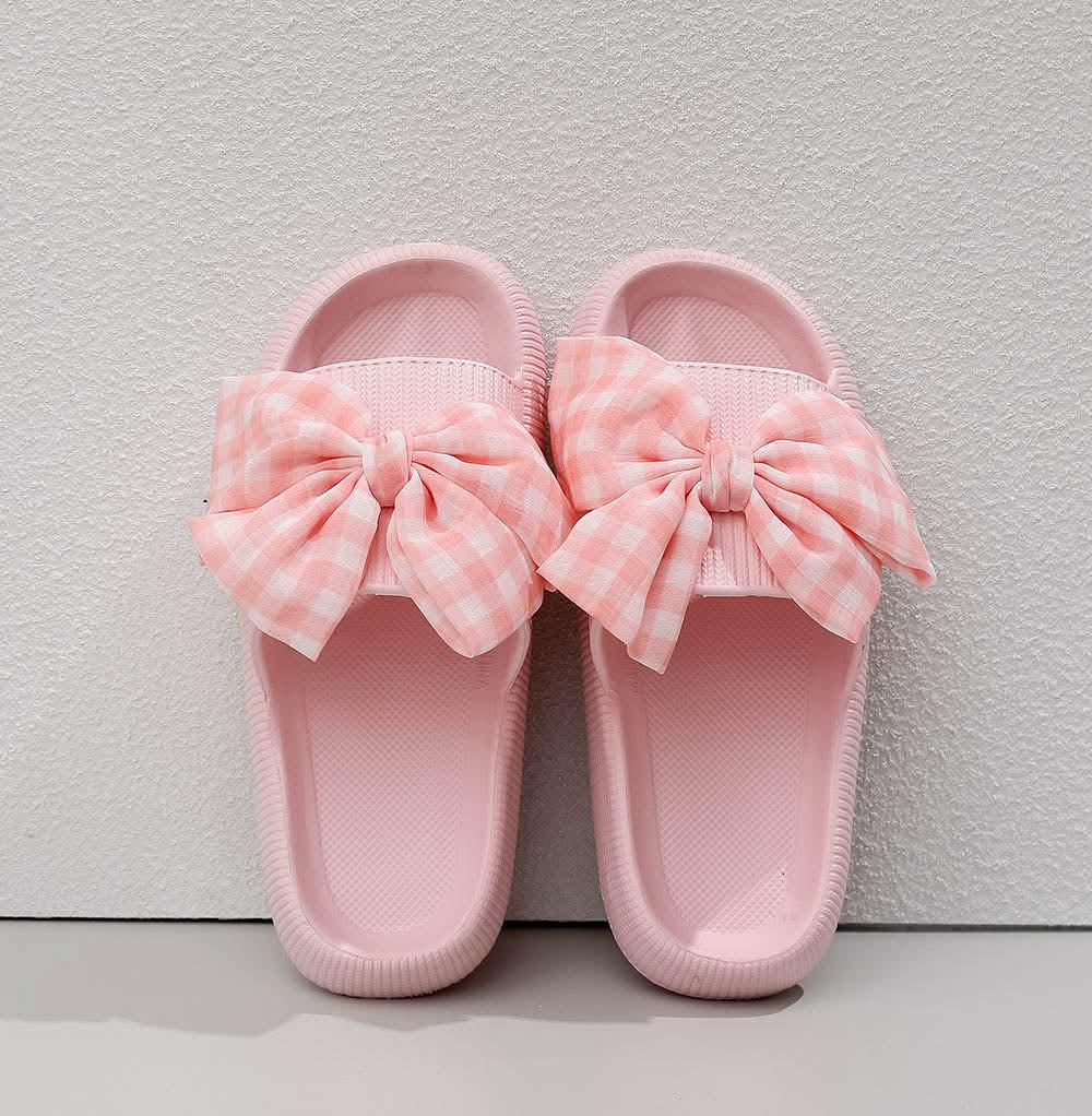 Gingham Check Sandals