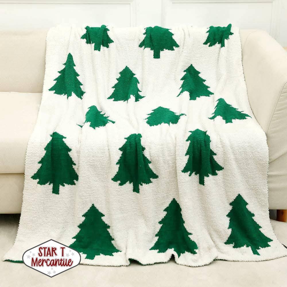 Christmas Sherpa Blanket