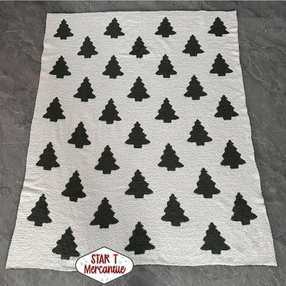 Christmas Sherpa Blanket
