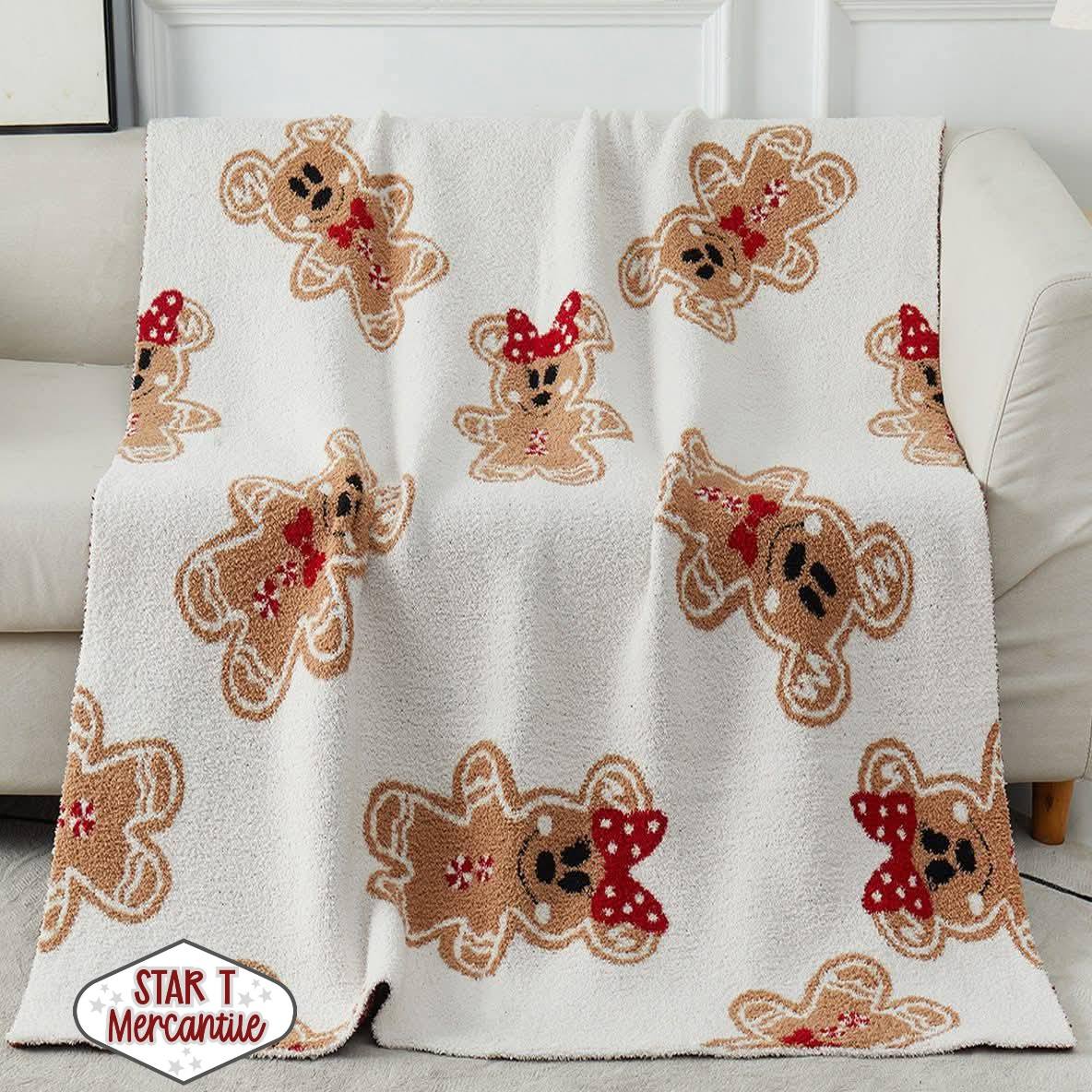 Christmas Sherpa Blanket