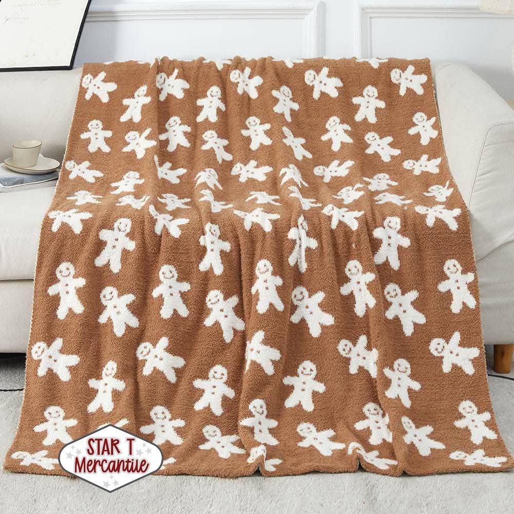 Christmas Sherpa Blanket