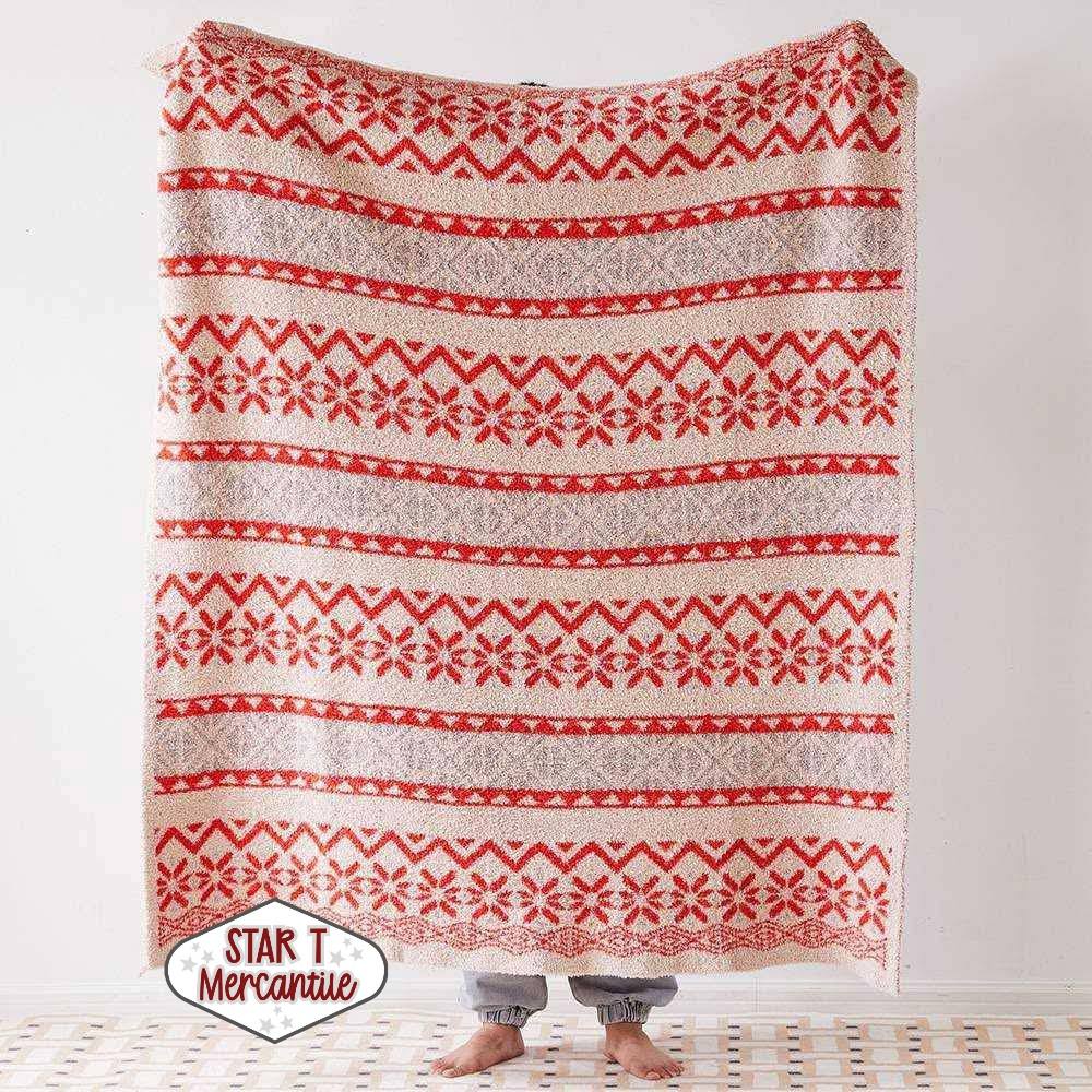 Christmas Sherpa Blanket