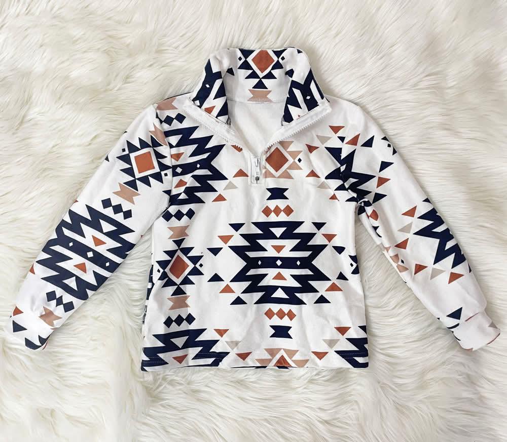 Adult & Kids Quarter Zip Fleece Pullover