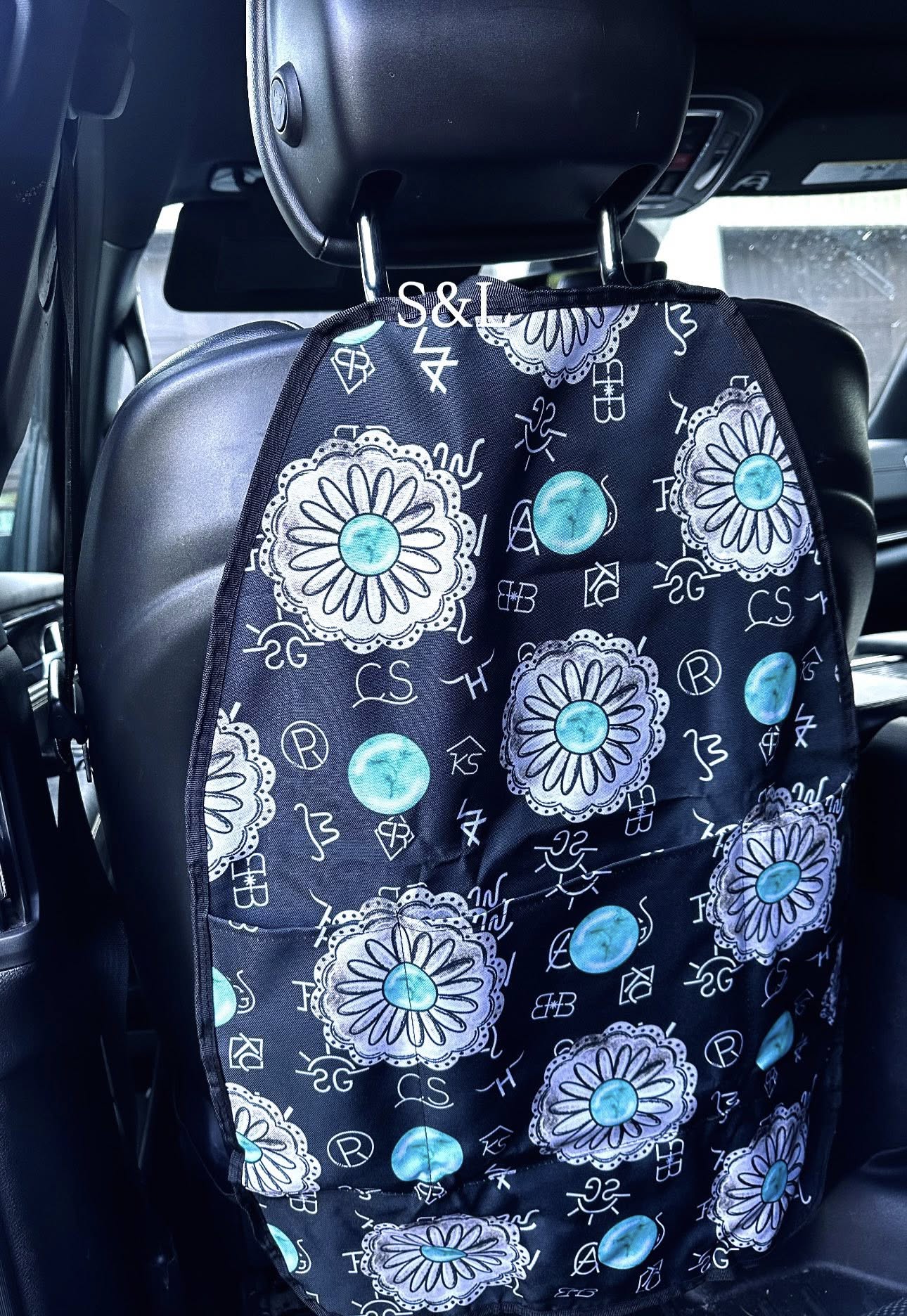 Car Anti Kick Mats- Set Of 2