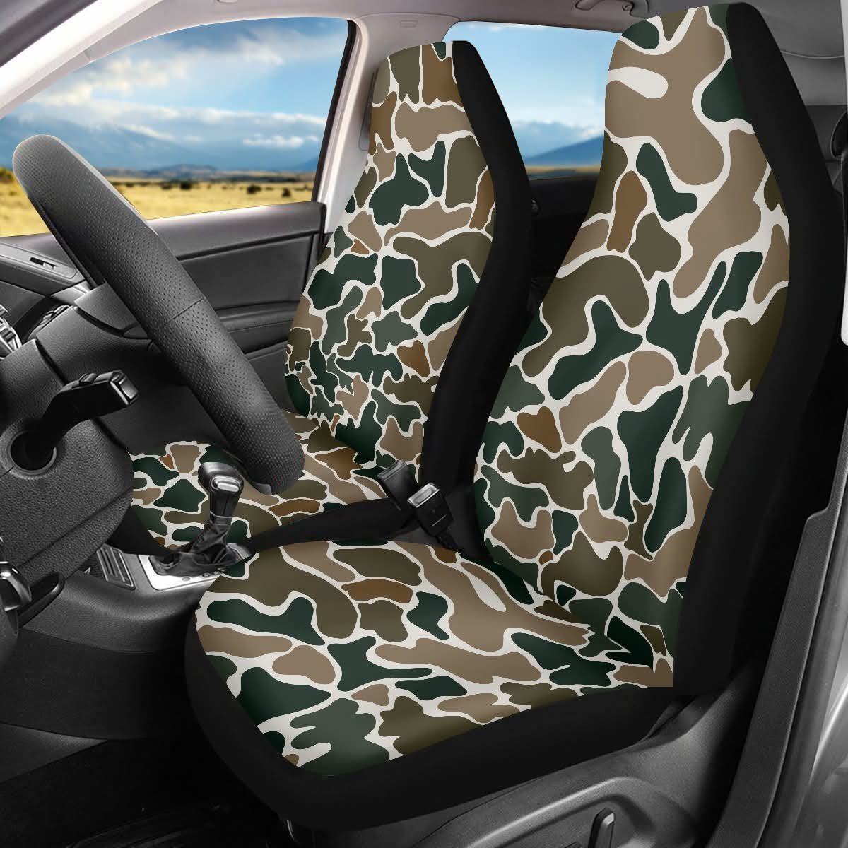 Car Front Seat Covers- Set of 2