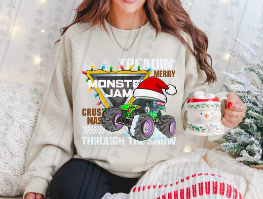 Monster Jam Christmas- Kids GRAVE DIGGER