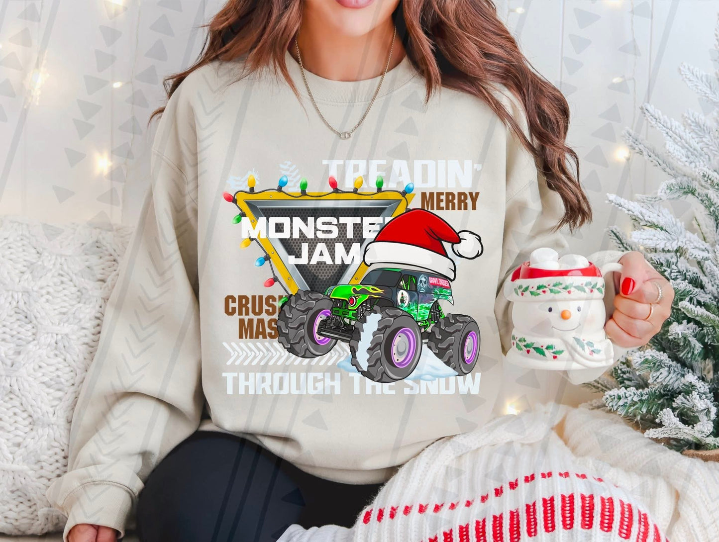 Monster Jam Christmas- Adults- GRAVE DIGGER
