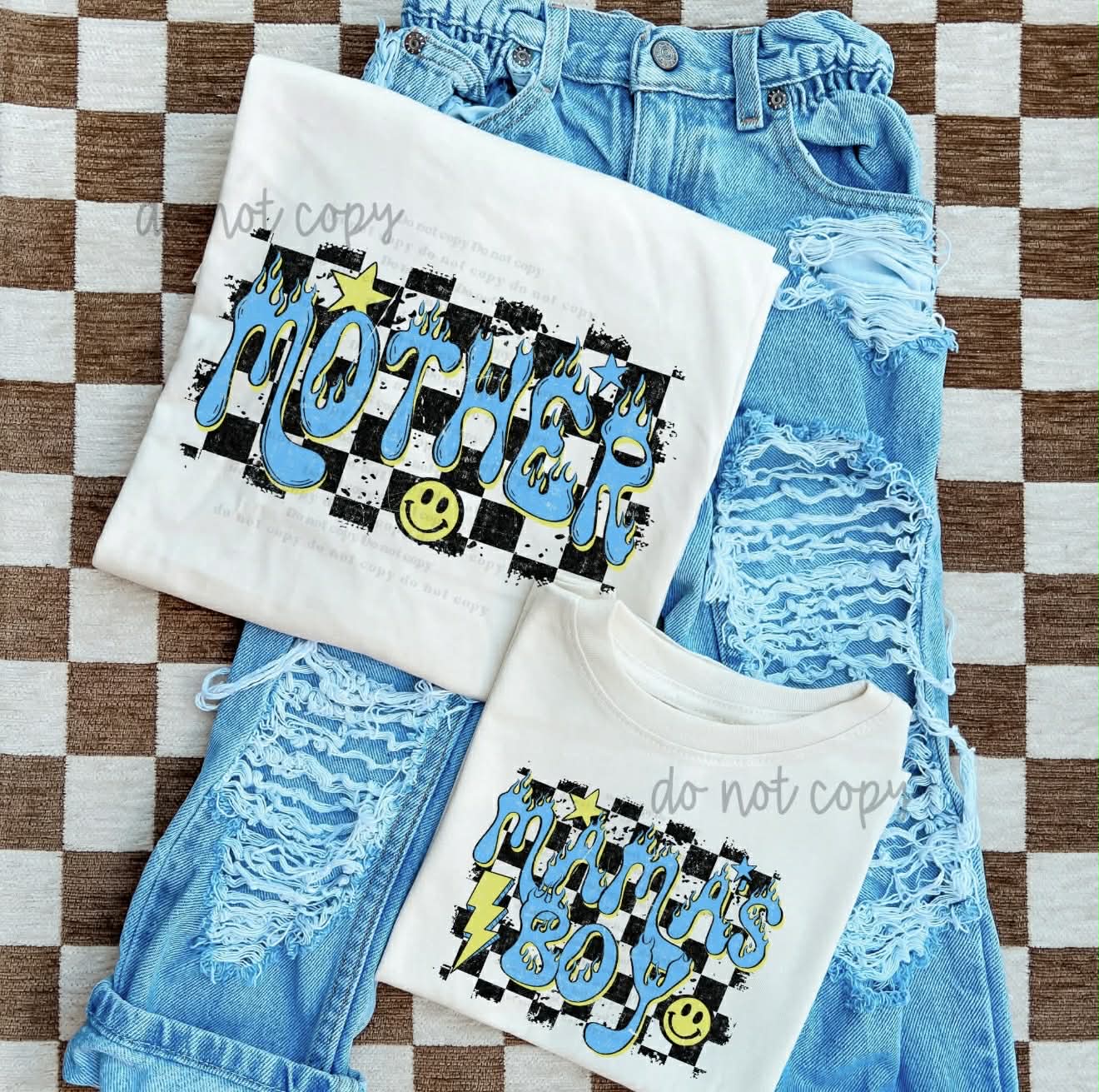 Check Mamas Boy Shirt