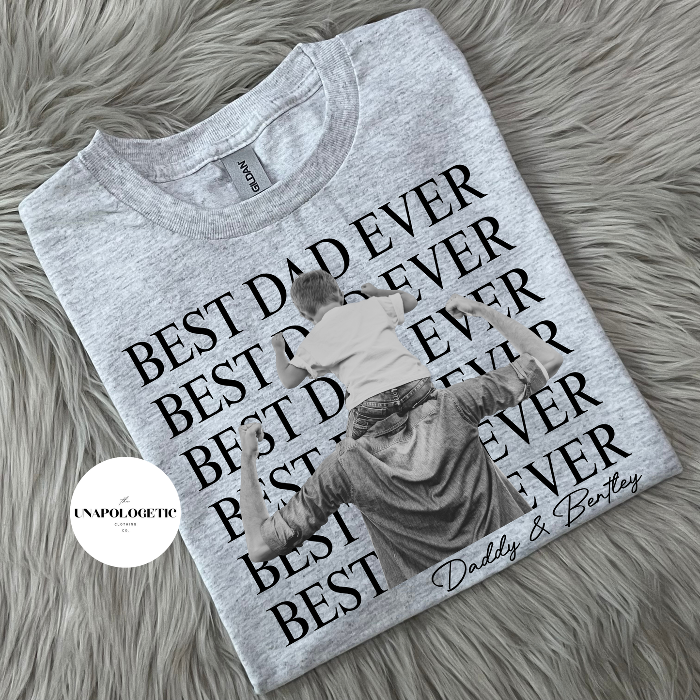Best Dad Ever Stacked - WS