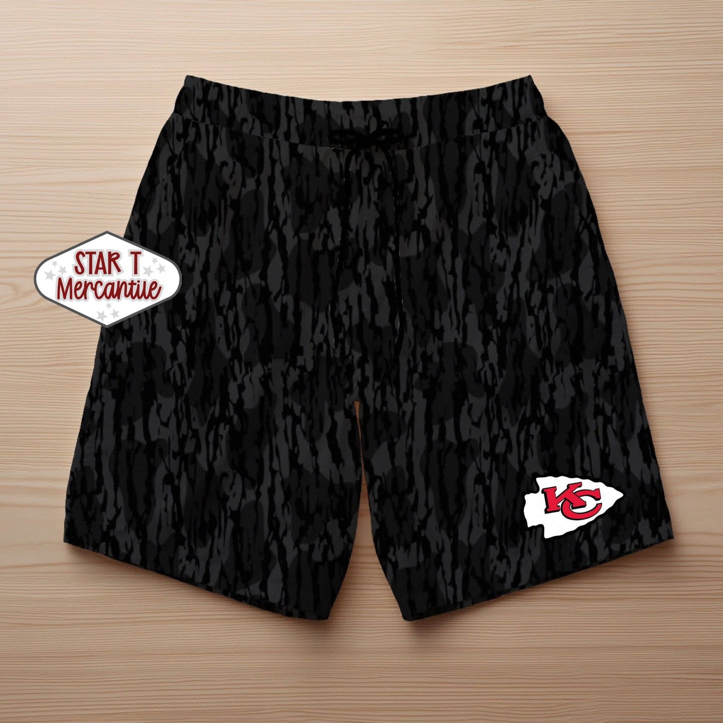 Black Out Camo Shorts