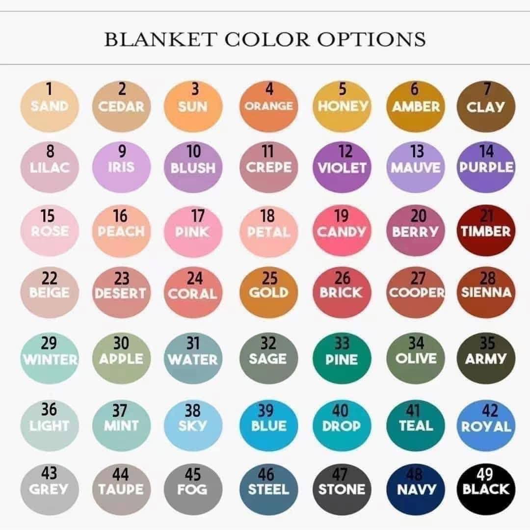 Custom Handwriting Blankets
