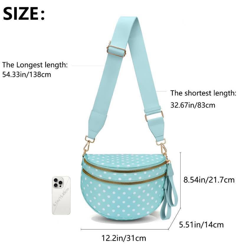 Polka Dot Bum Bag