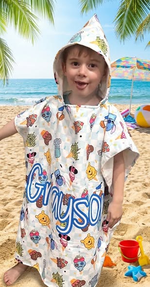 Hooded Beach Towel