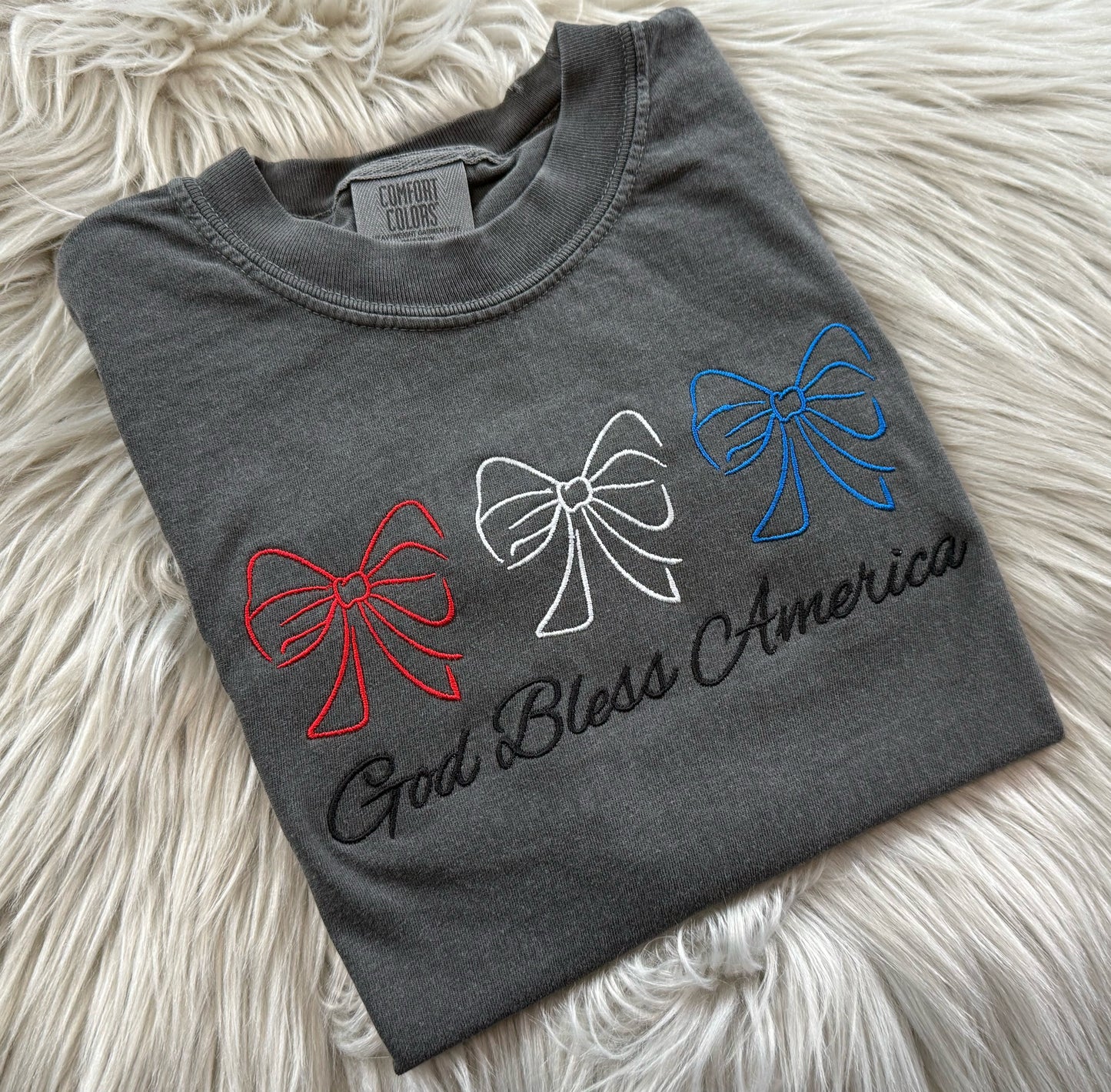 Bows God Bless America -WS