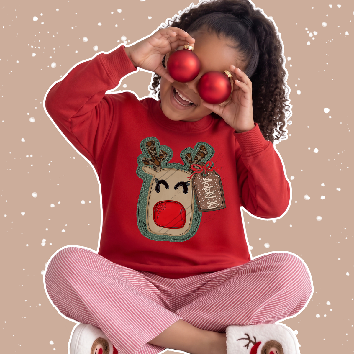 Deal #9 - GIRL Reindeer CUSTOM
