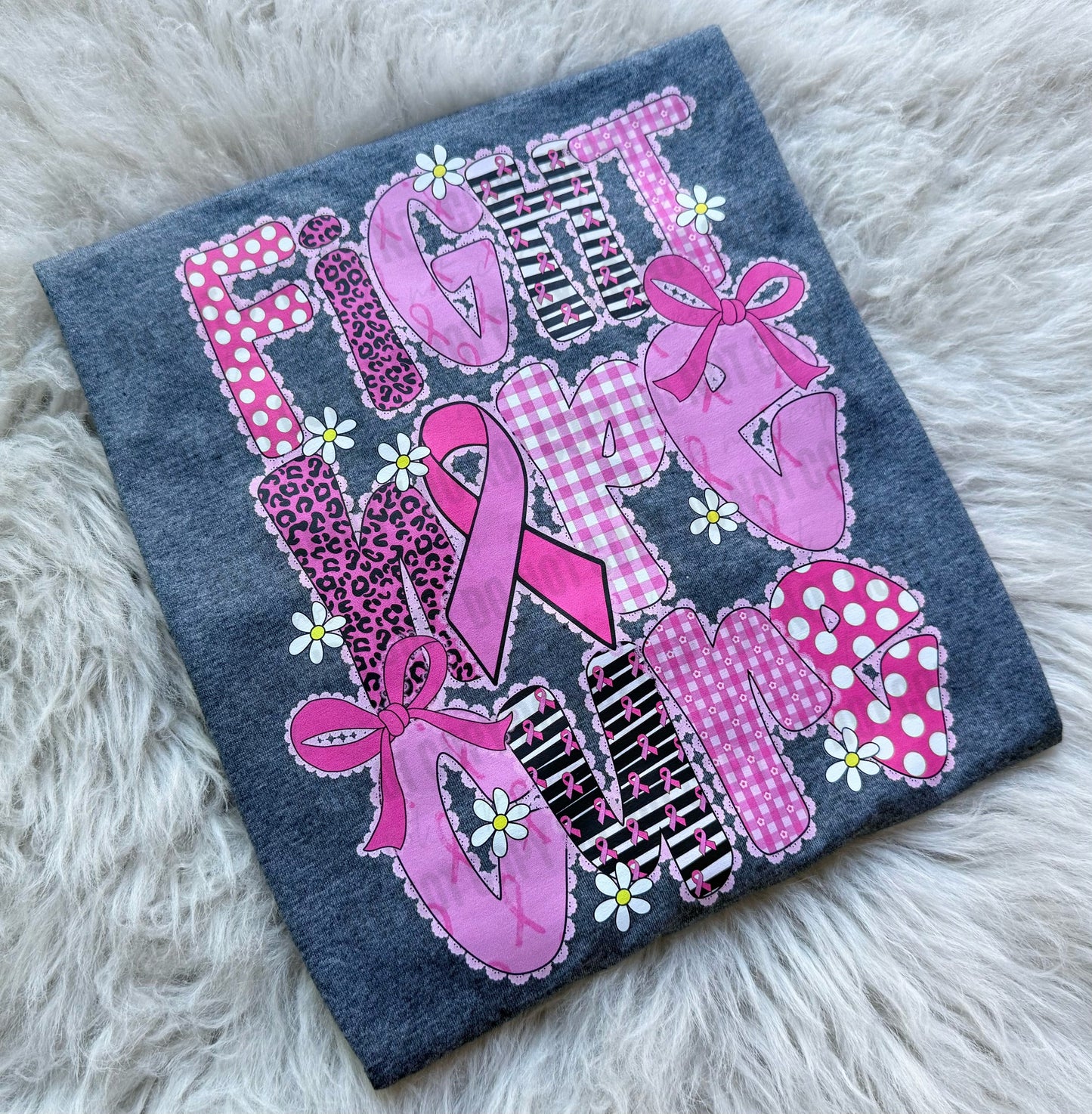 Fight Hope Cure Breast Cancer Awareness - WS