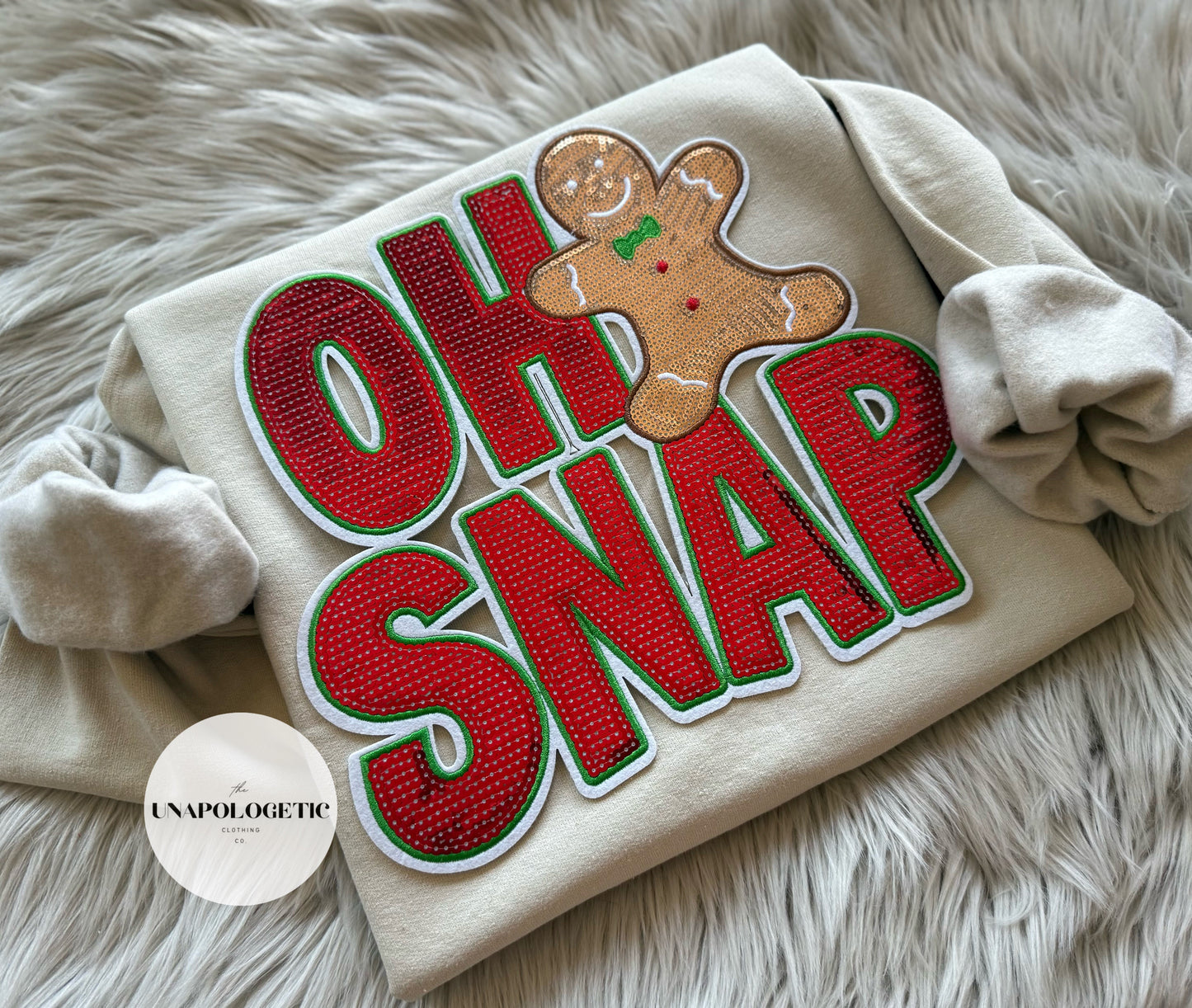 Oh Snap Patch Sweatshirt - WS