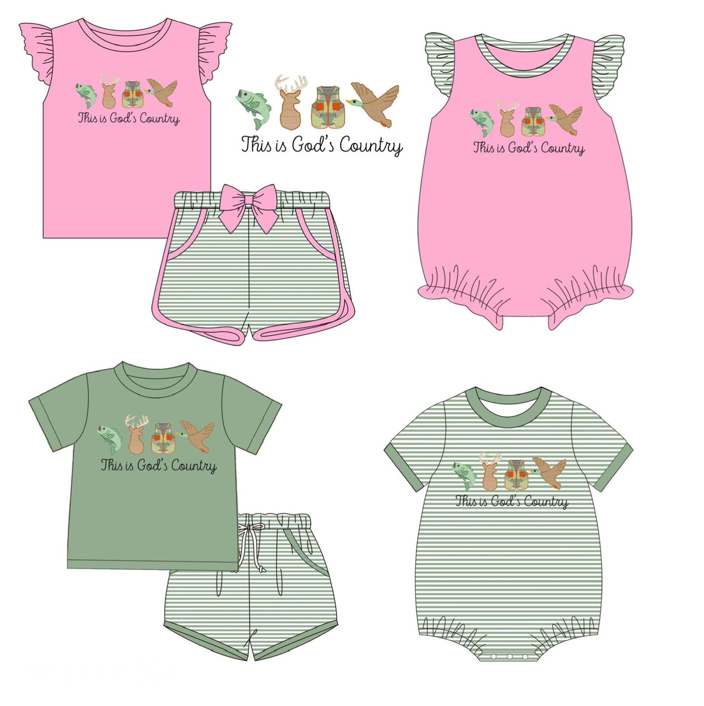 God’s Country Embroidered Collection - ETA late April