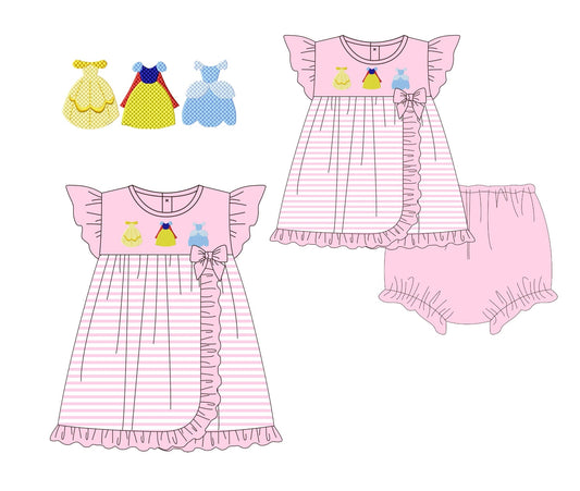 Princess Dress Trio Embroidered Collection - ETA early March