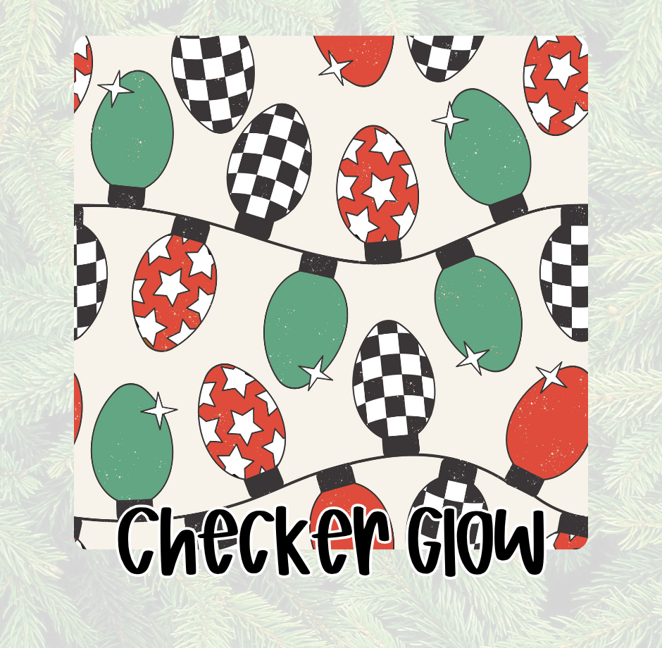 CHECKER GLOW | COZY CLAUS RERUN