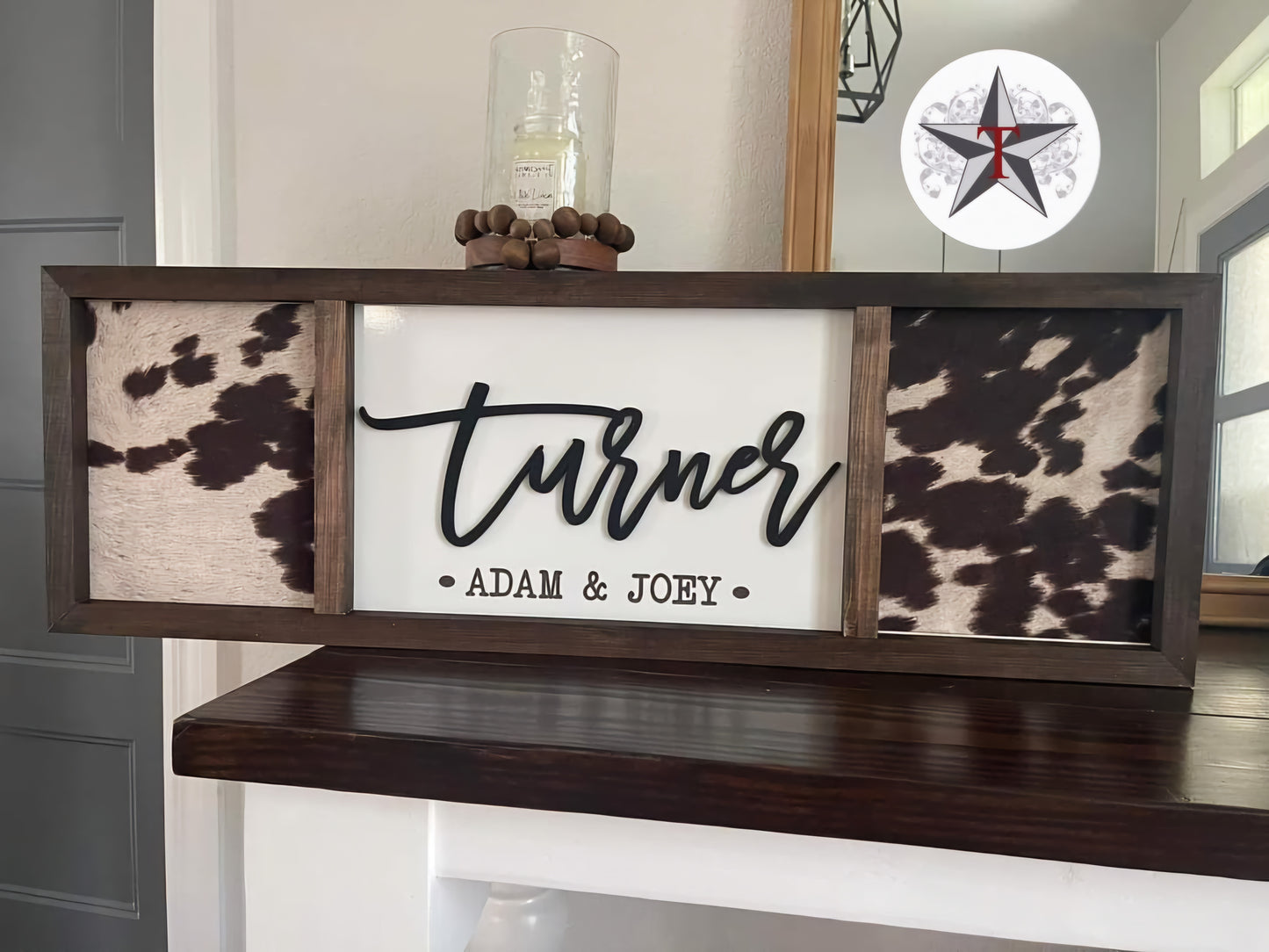 Cowhide Sign