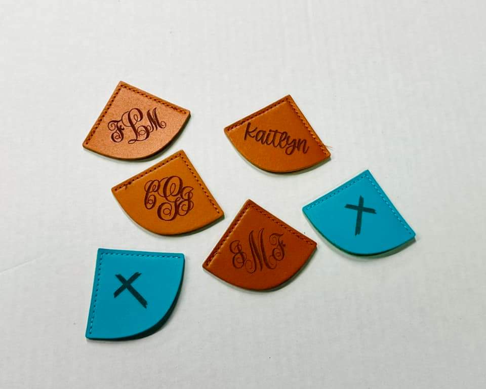 Leather Corner Bookmark