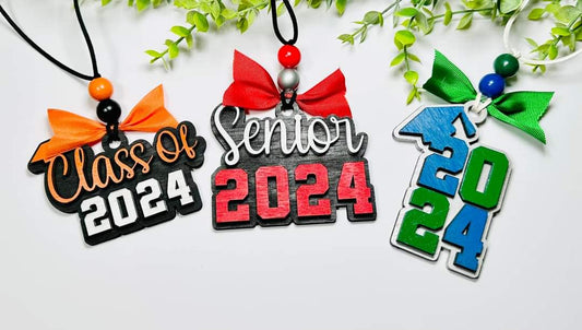 Senior 2024 Car Charm