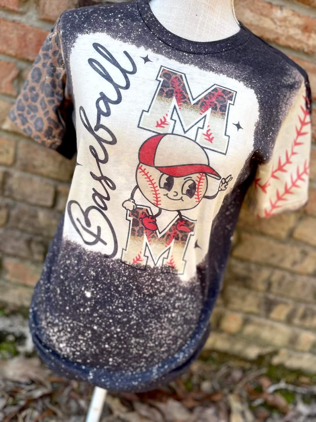 Baseball Mom Leopard