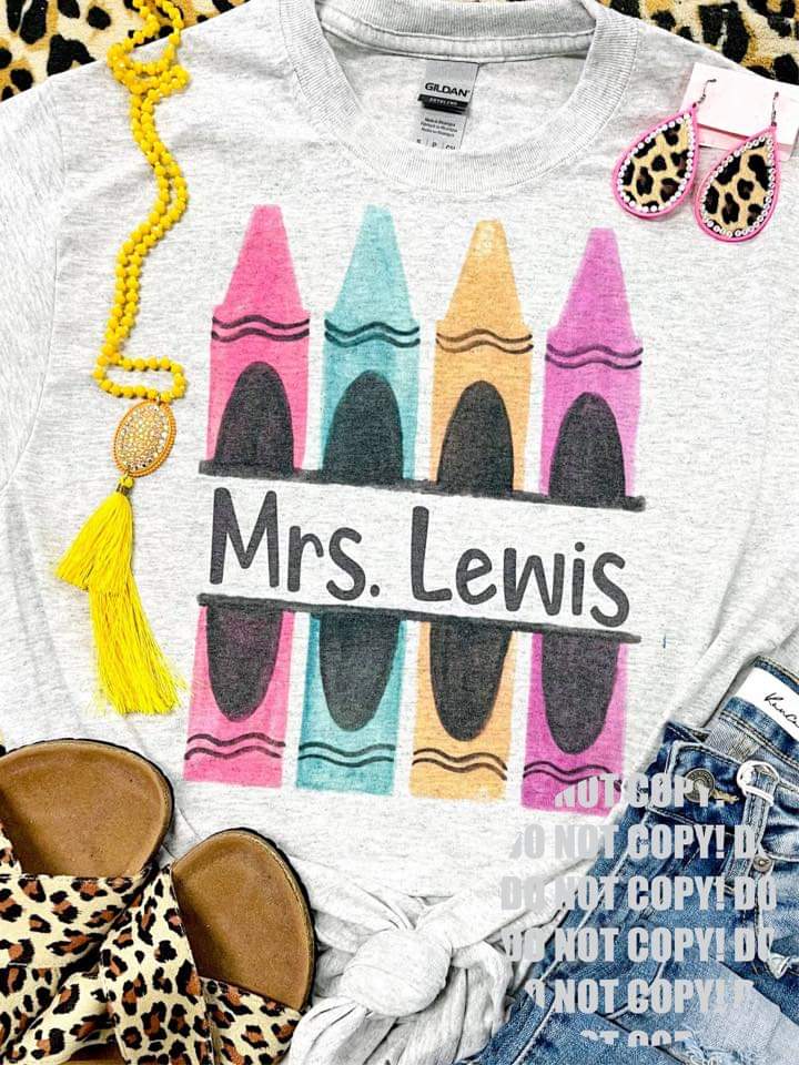 Custom Teacher Tee