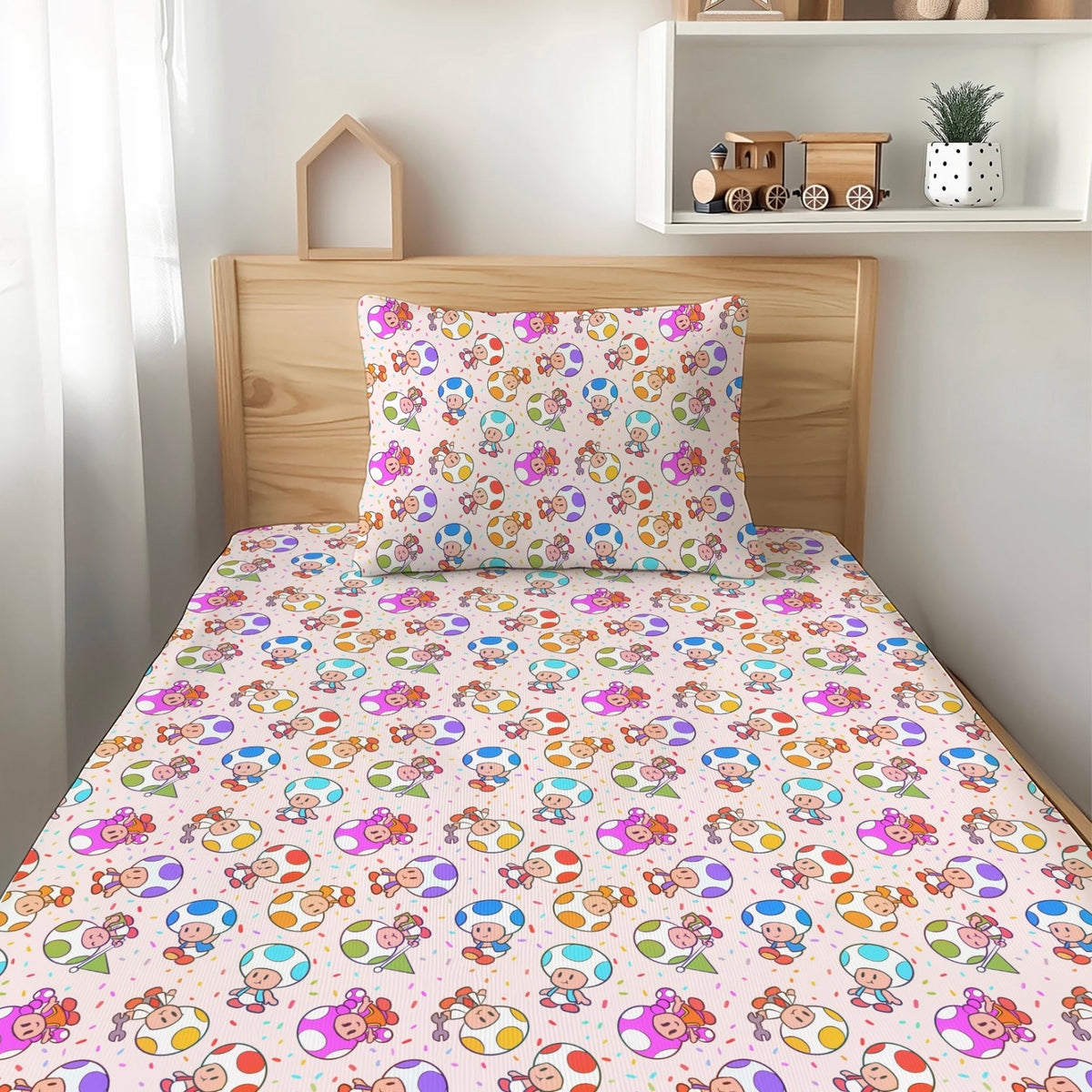 Kingdom Keeper Twin Sheet & Pillow Case
