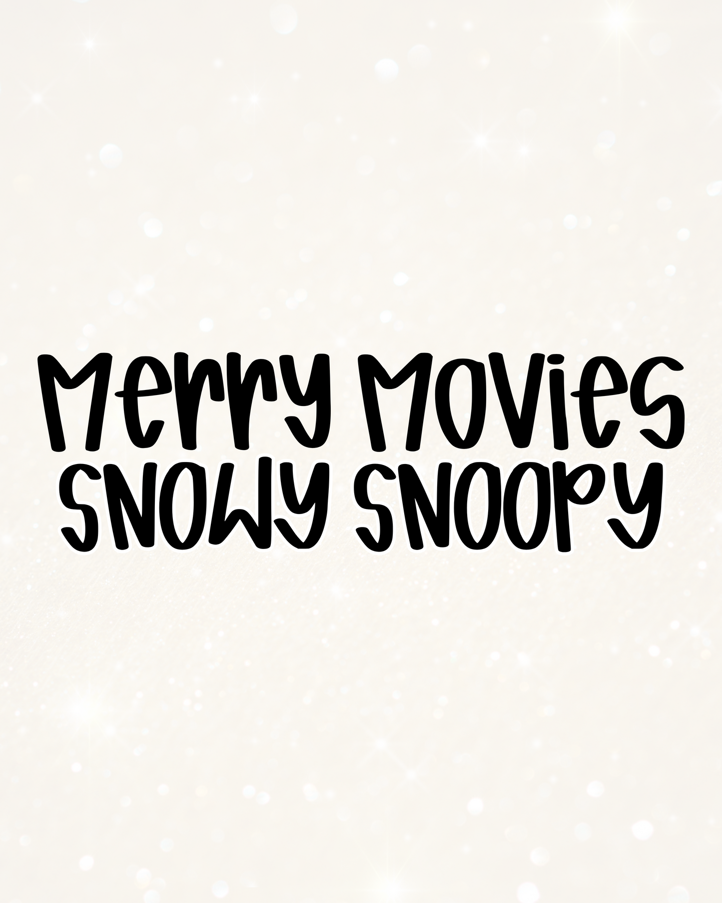 SNOWY SNOOPY | MERRY MOVIES RERUN 2026