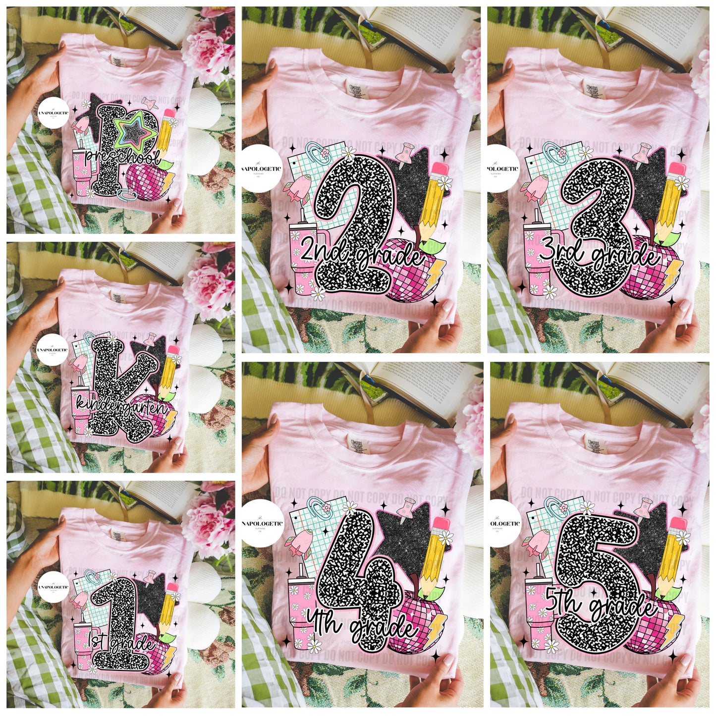 Composition Theme Grade Tees - WS