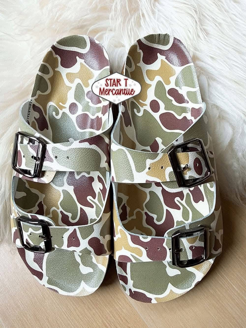Custom Buckle Strap Sandals