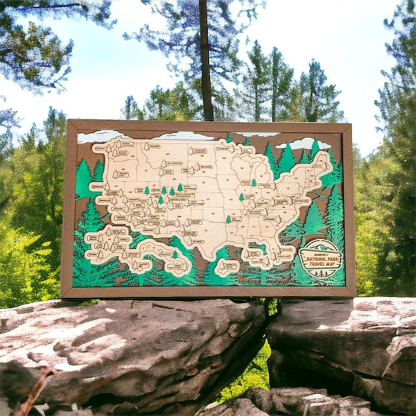 National Park Travel Sign
