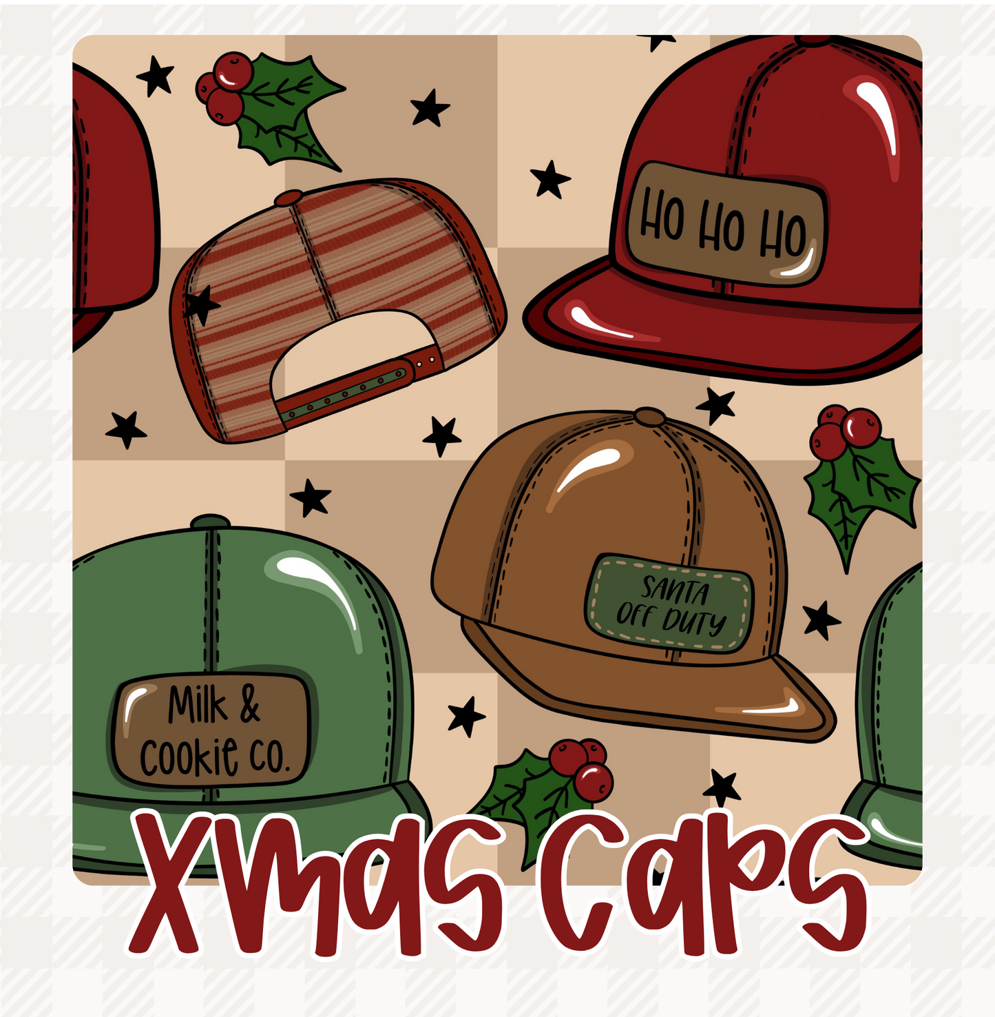 XMAS CAPS | ONE LAST SLEIGH RERUN