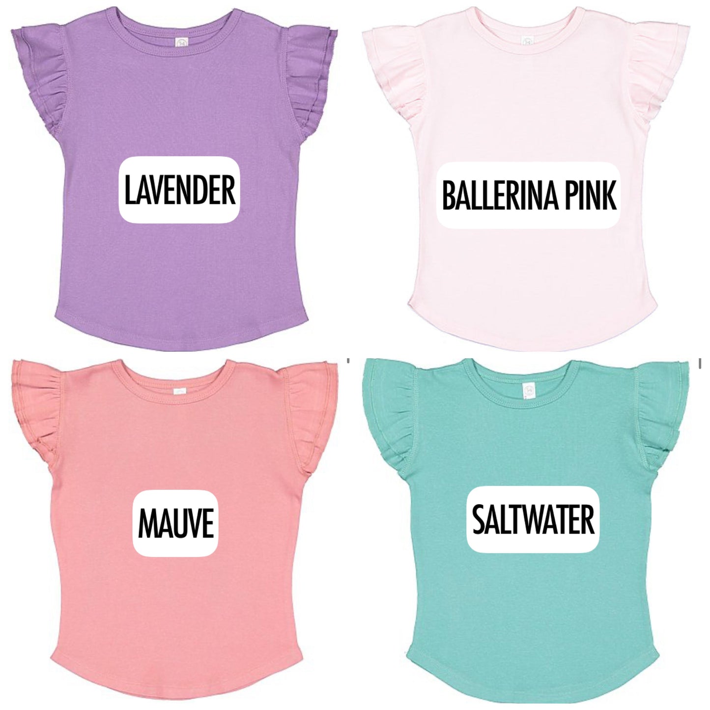 Trendy Bow Embroidered - Toddler/Youth/ADULT WS